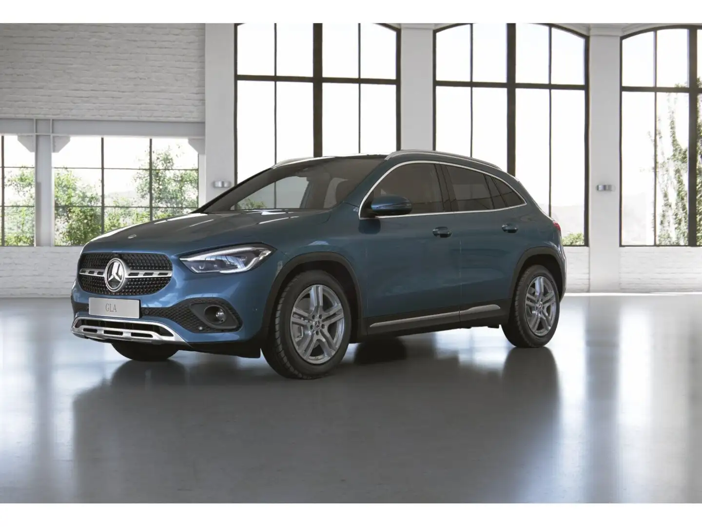 Mercedes-Benz GLA 250 e MBEAM HuD 360°KAM DISTRONIC AHK elHeck Blau - 2