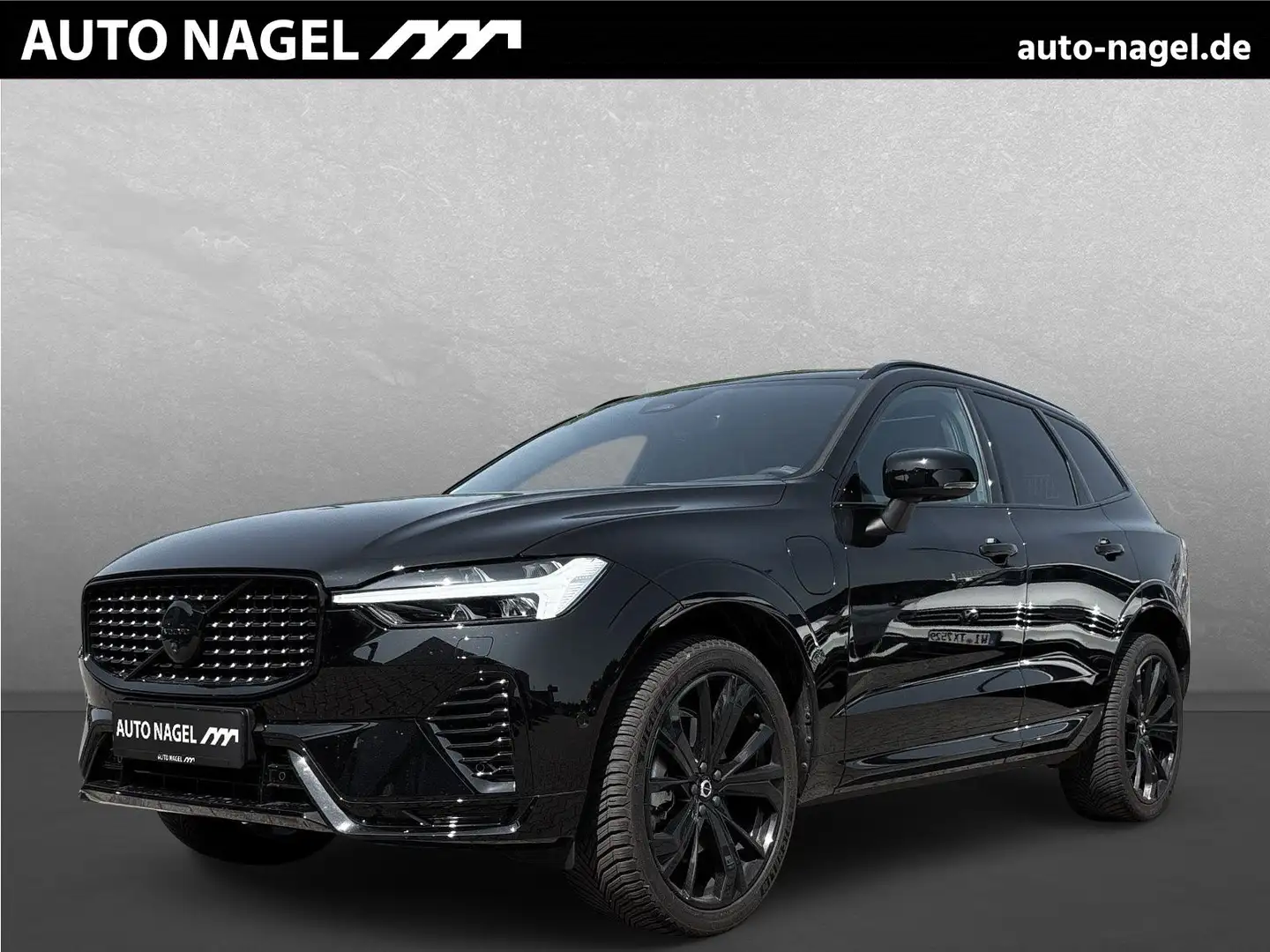 Volvo XC60 T8 PHEV AWD Ultra Black Edition *AHK+Harm.* Чорний - 1