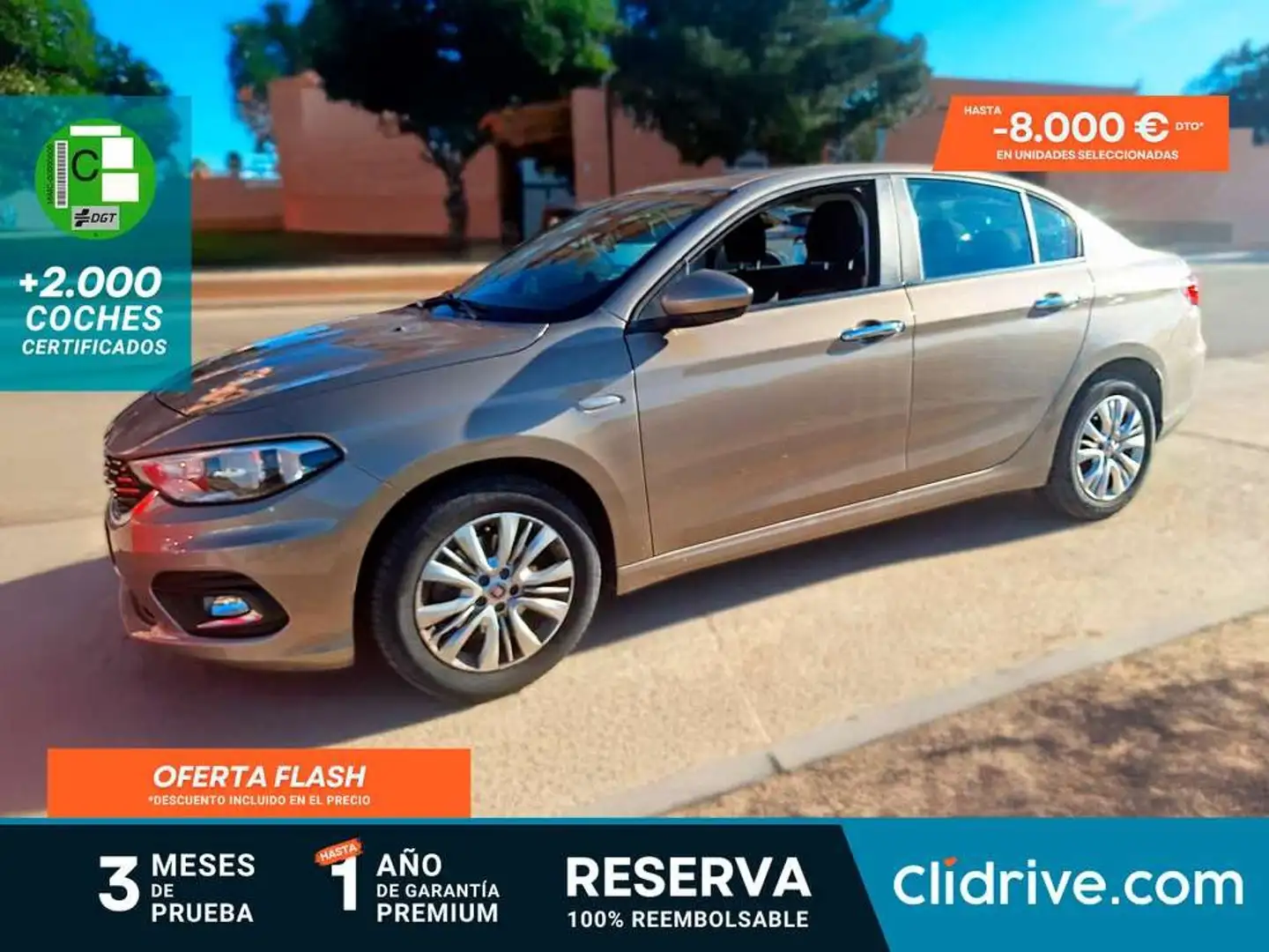 Fiat Tipo 1.4 16v Easy 70kW (95CV) gasolina Gris - 1