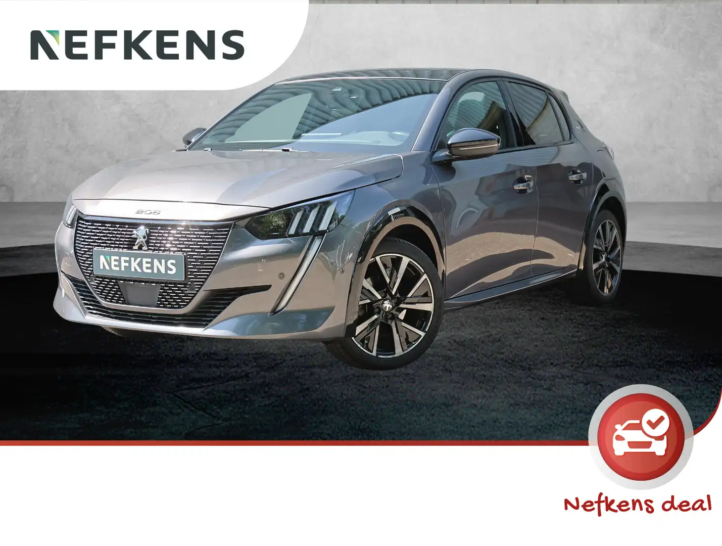 Peugeot 208 101 PK GT Pack | Lederen bekleding met elektrisch Grijs - 1