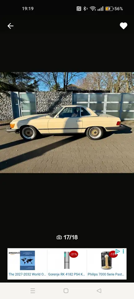 Mercedes-Benz SL 380 Automatik, foto 3
