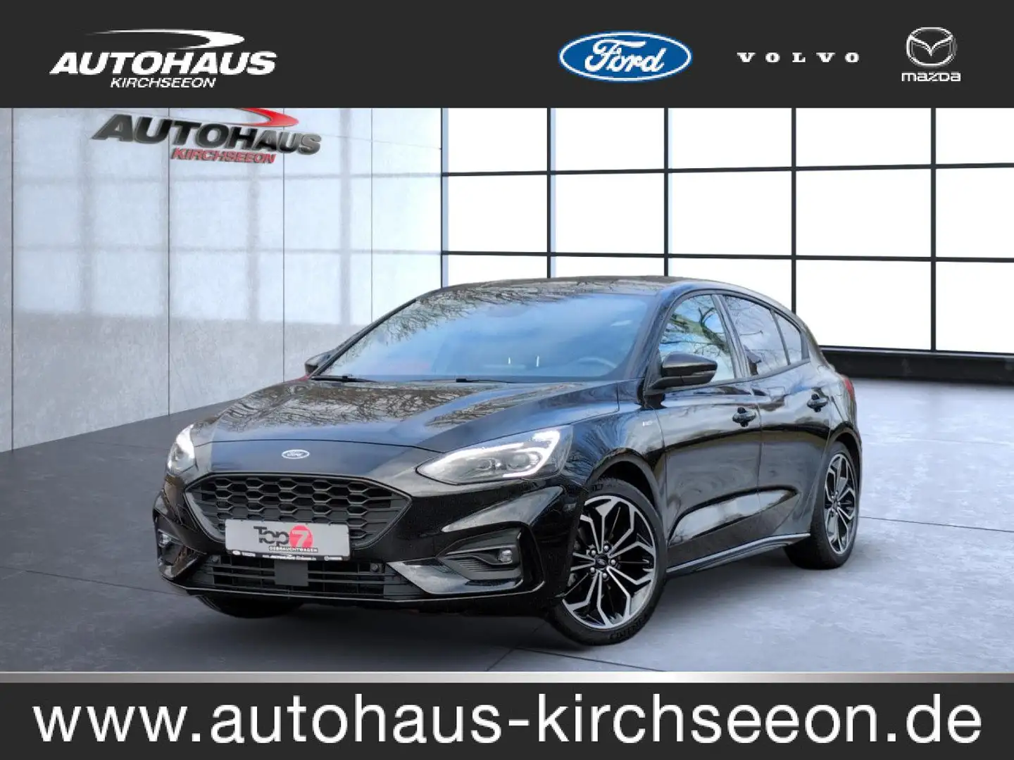 Ford Focus 1.0 EcoBoost ST-Line 5-türig Bluetooth Navi Schwarz - 1