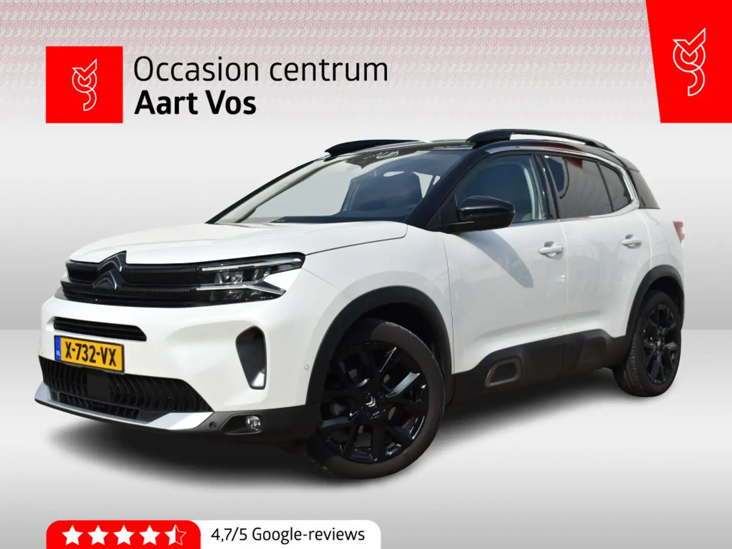 Citroen C5 Aircross Hybrid 136Dcs ë-Series Navi | Airco | Alcantara in Wit - 1