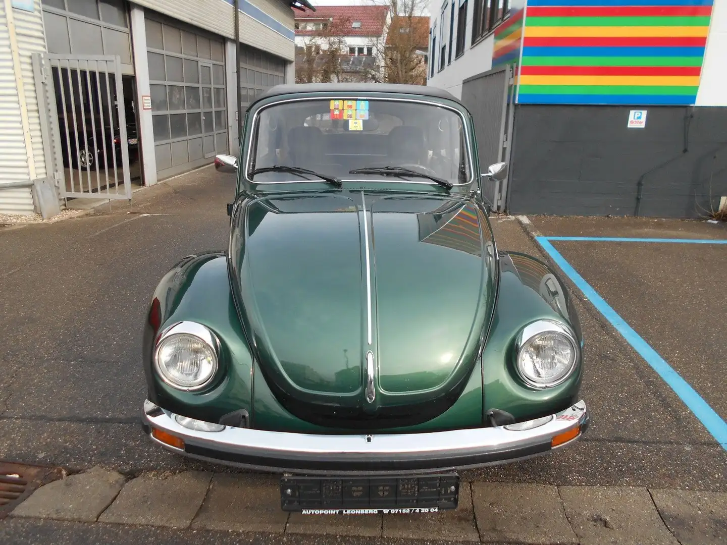 Volkswagen Käfer 1303 Cabrio, Deutsches Fahrzeug, 3. Hand, Verde - 2