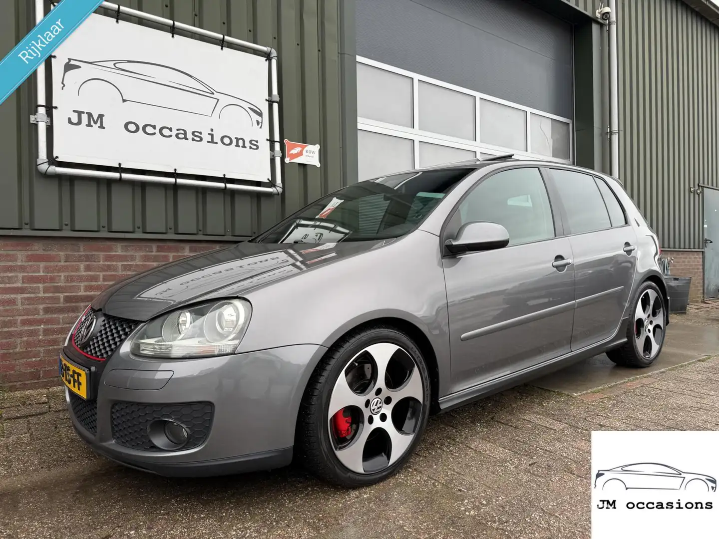 Volkswagen Golf GTI 2.0 TFSI DSG|Xenon|Leder|CarPlay|Pano|APK Nieuw Gris - 1