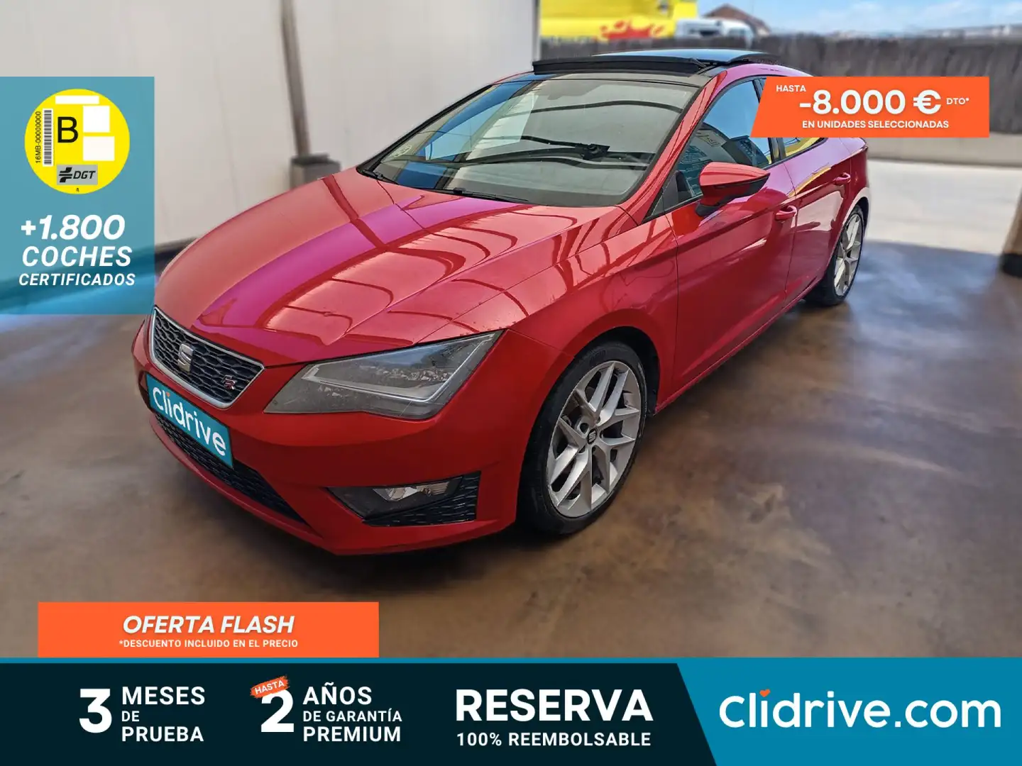 SEAT Leon ST 2.0TDI CR S&S FR Rojo - 1