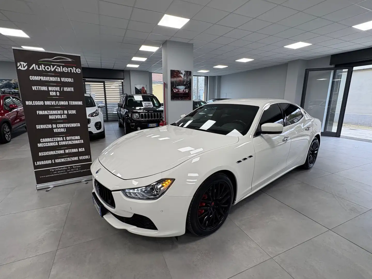 Maserati Ghibli V6 Diesel 275 CV Blanco - 1