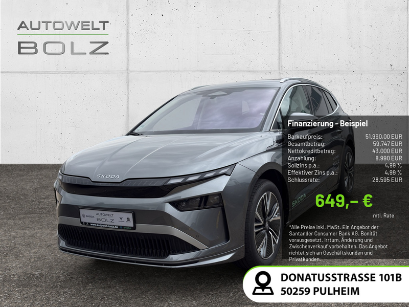 Skoda Enyaq Selection 85 (82 kWh) 210 kW 1-Gang-Automatik