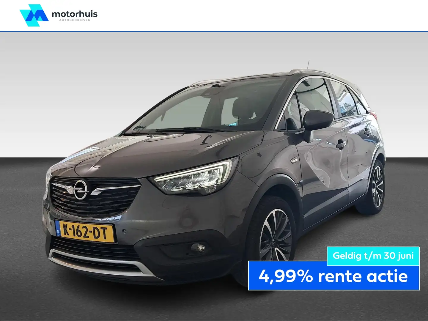 Opel Crossland X 1.2 Turbo 130pk Automaat Innovation / Leder / Pano Grijs - 1