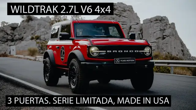 Ford Bronco Wildtrack 2.7L EcoBoost 4x4 2P Aut.