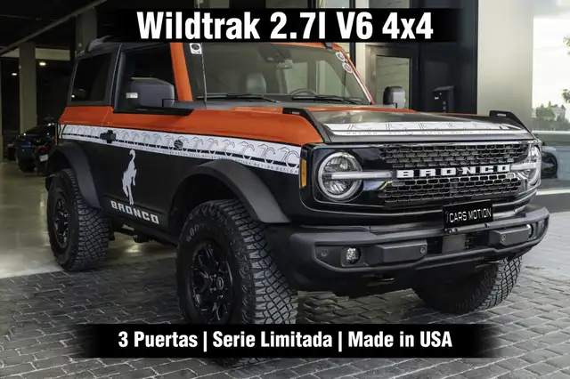 Ford Bronco Wildtrack 2.7L EcoBoost 4x4 2P Aut.