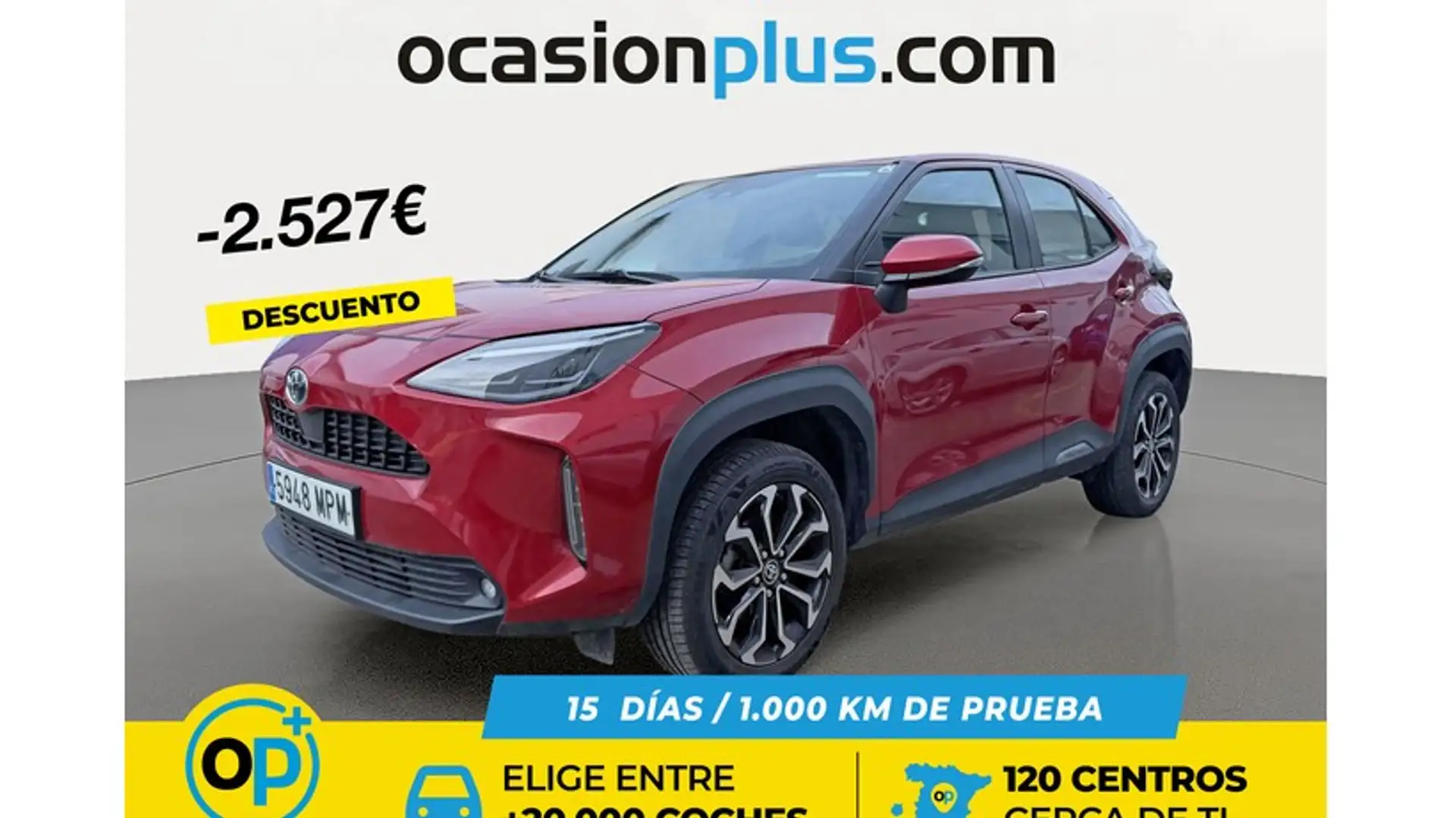 Toyota Yaris Cross 120H Active Tech Rojo - 1