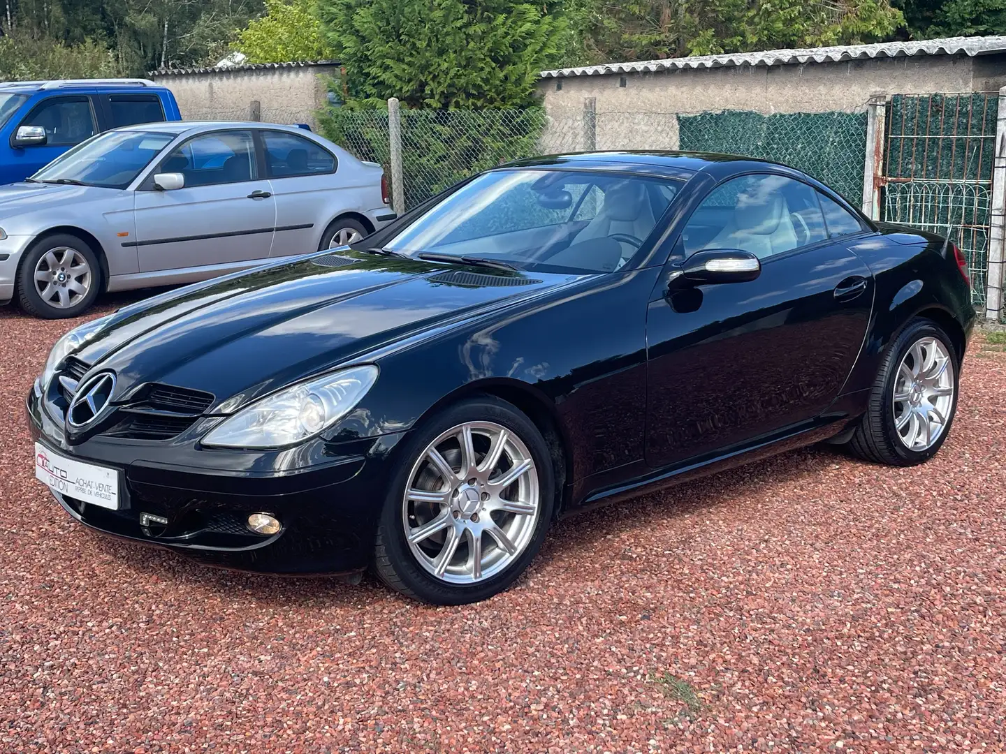 Mercedes-Benz SLK 200 Kompressor 163 cv Phase 2 Noir - 1