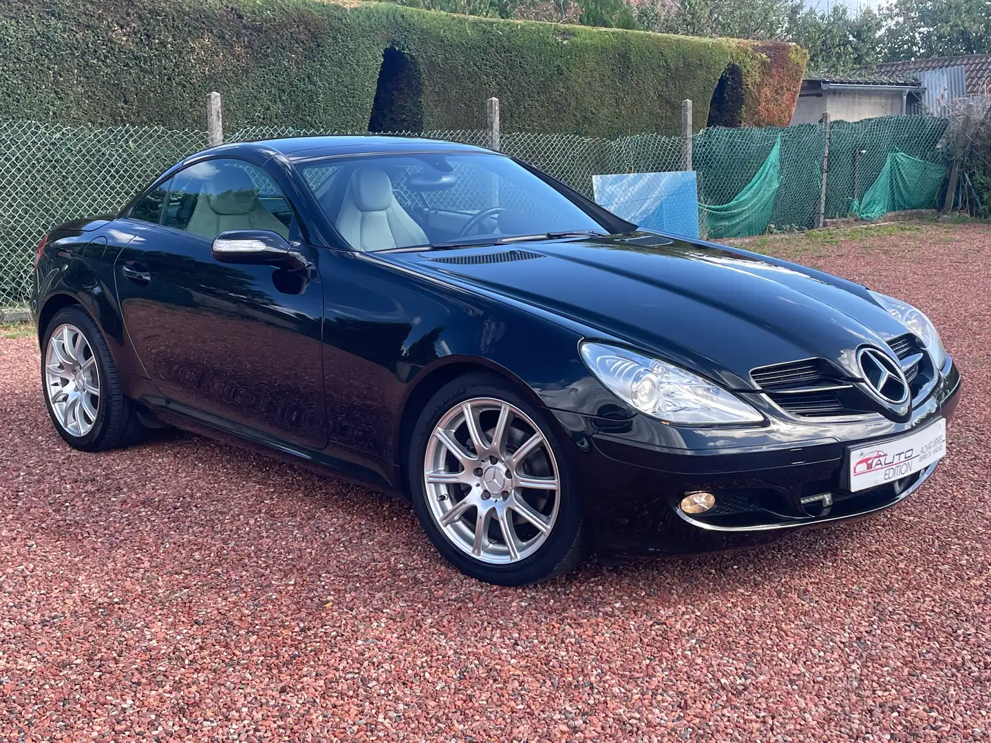 Mercedes-Benz SLK 200 Kompressor 163 cv Phase 2 Noir - 2