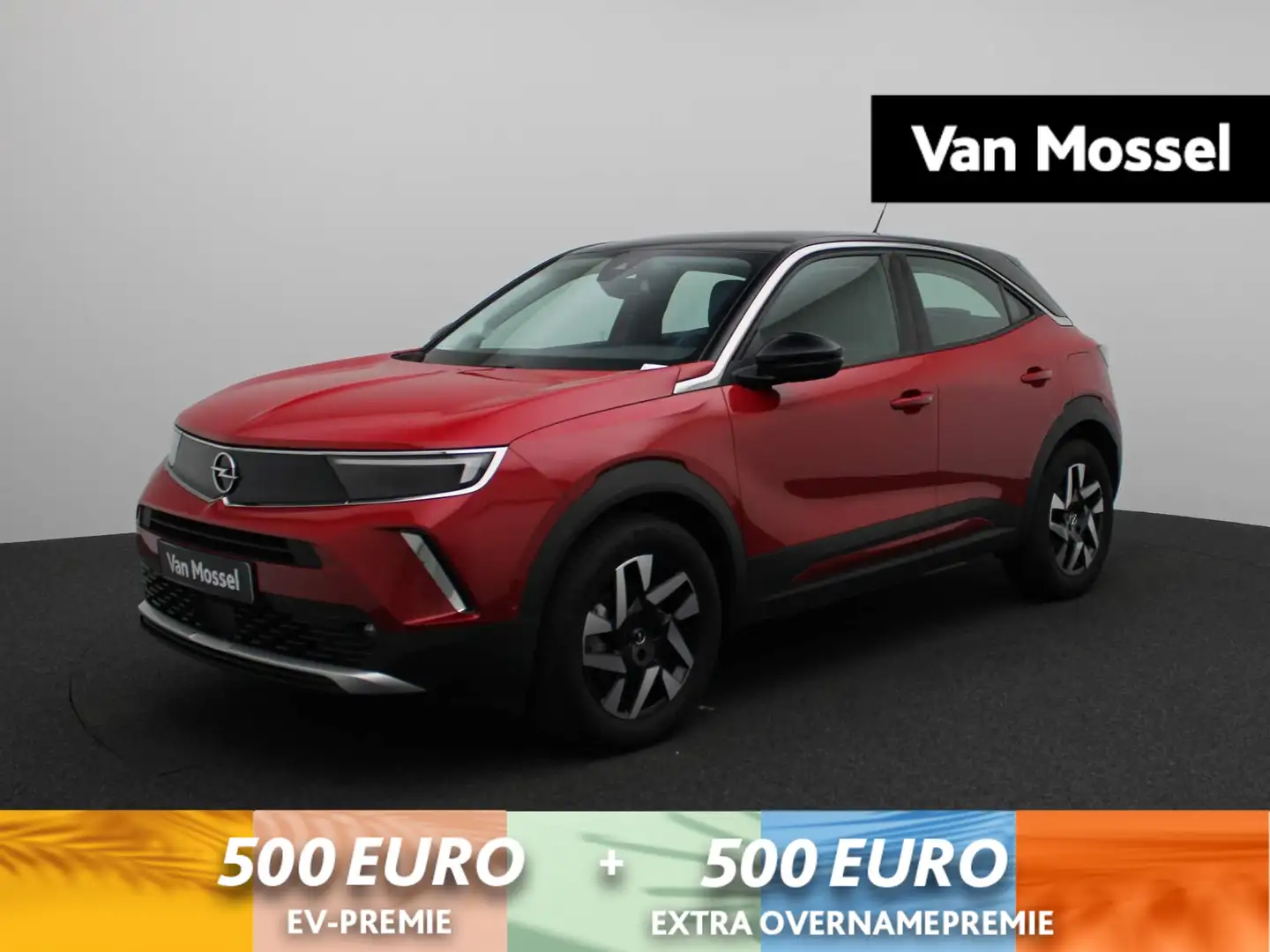 Opel Mokka-E Elegance 50-kWh | Navi | ECC | Cam | PDC | LMV | Rouge - 1