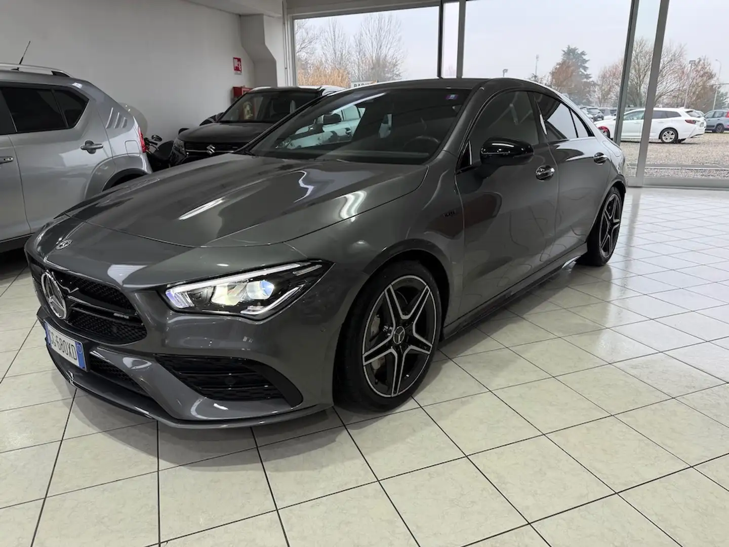 Mercedes-Benz CLA 35 AMG CLA Coupe 4matic auto 306 cv PREZZO VERO Gris - 1