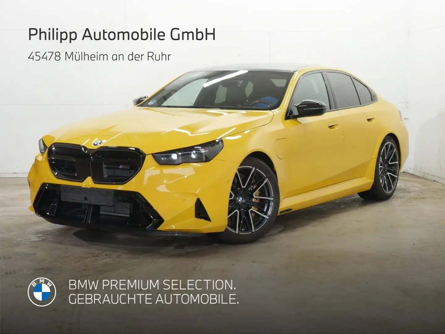 BMW M5 Limousine  Individ. PANO B&W CarbonKeram 0,5% Gelb - 1