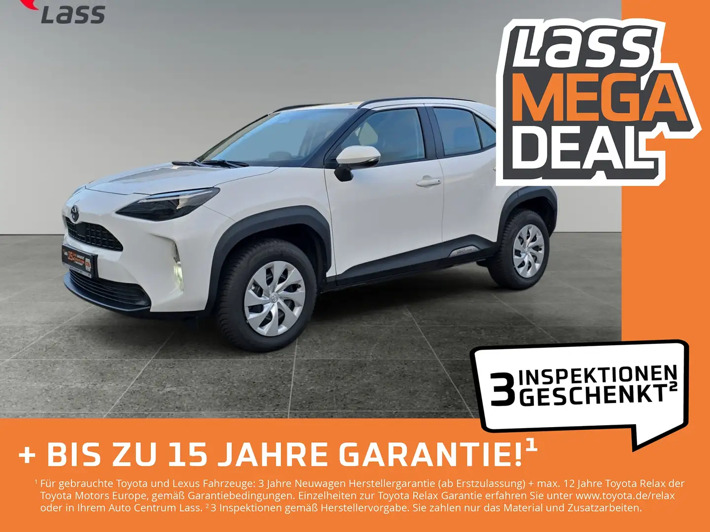 Toyota Yaris Cross 1.5 Hybrid Business Ed. Kamera+Klima+ Weiß - 1