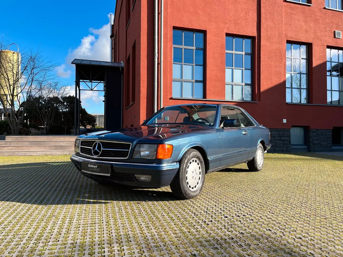 Mercedes-Benz 500 SEC Albastru - 2