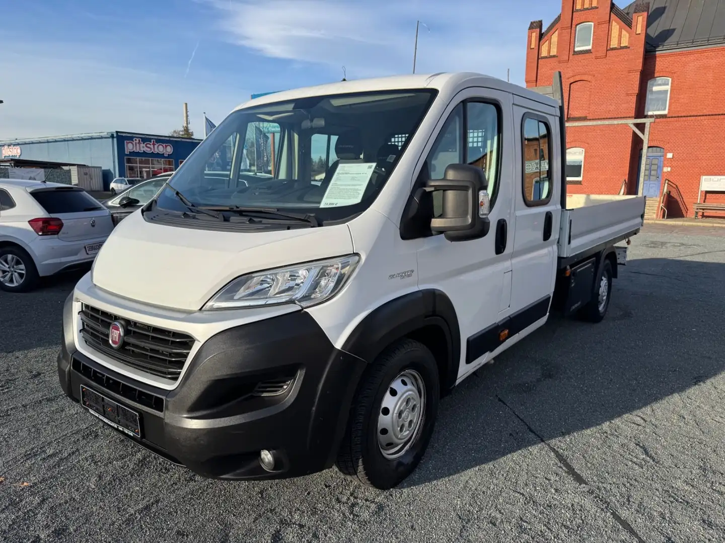 Fiat Ducato Maxi Pritsche Doppelk. 35 150 L5 P Weiß - 1