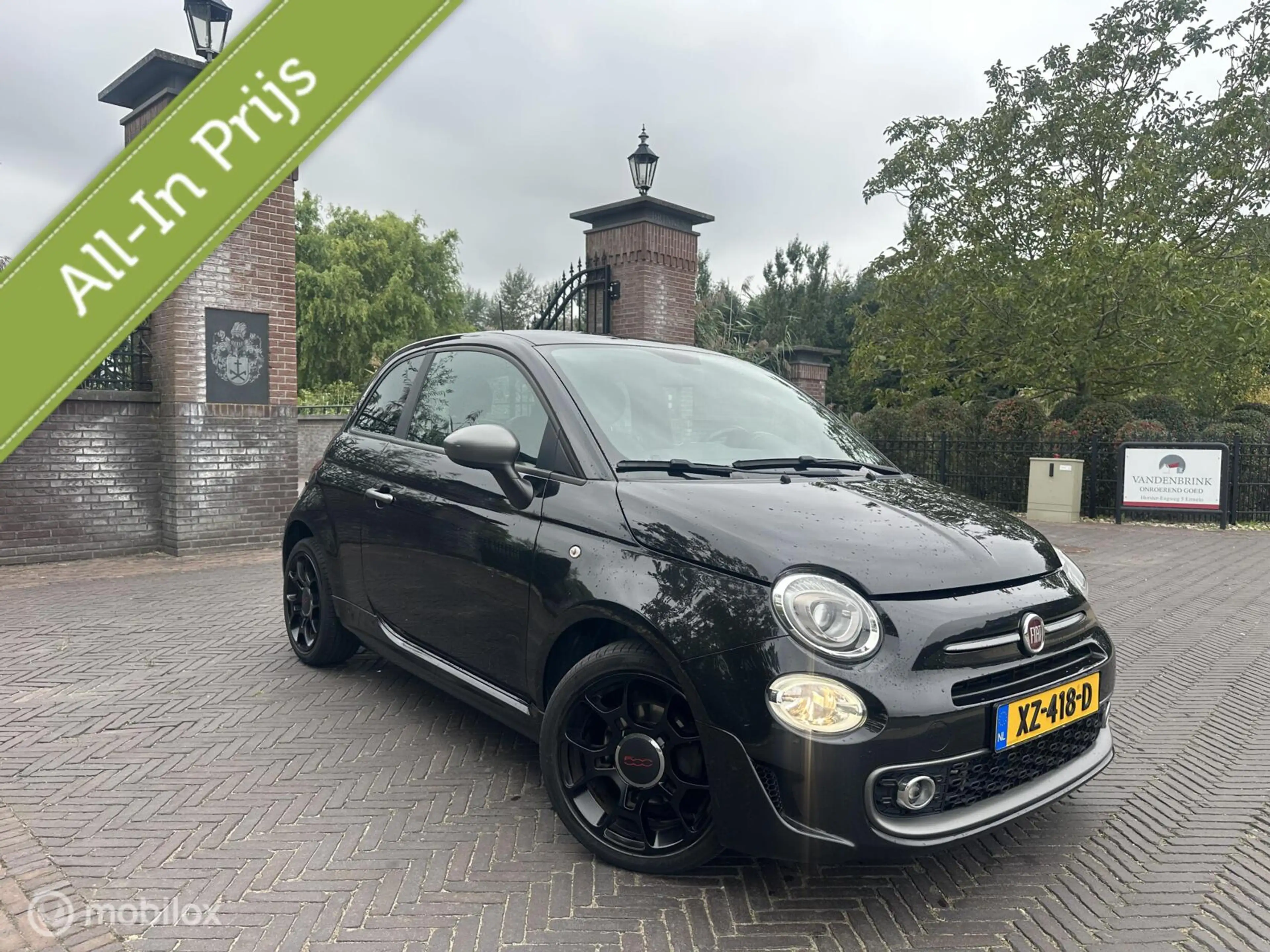 Fiat 500 S 0.9 TwinAir Turbo Sport 105pk! Navi Leer Cruise✅