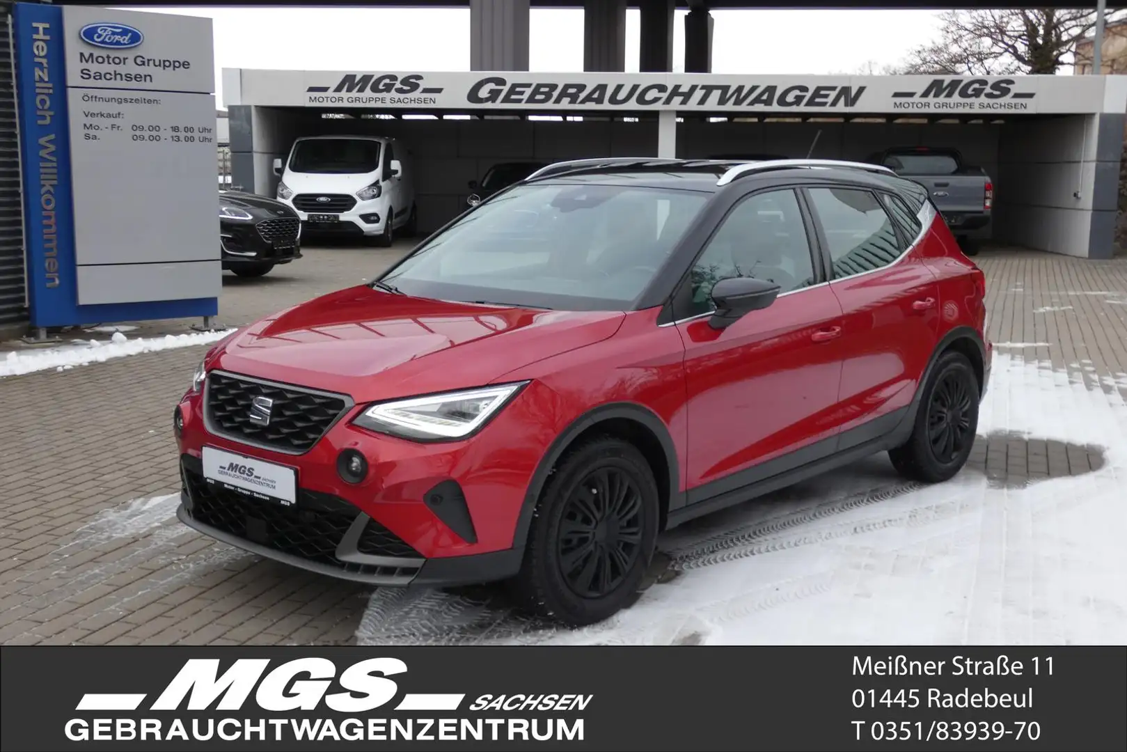SEAT Arona 1.5 'FR Beats Fast Lane' #DSG #NAVI #KAM Rot - 1