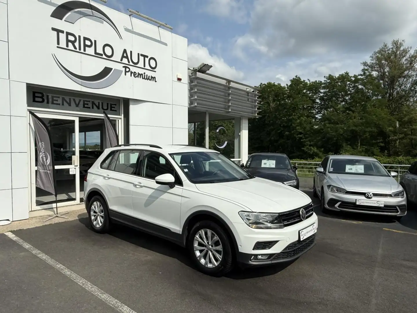 Volkswagen Tiguan Tiguan 2.0 TDI BlueMotion - 150 Trendline CARPLAY  Blanc - 1