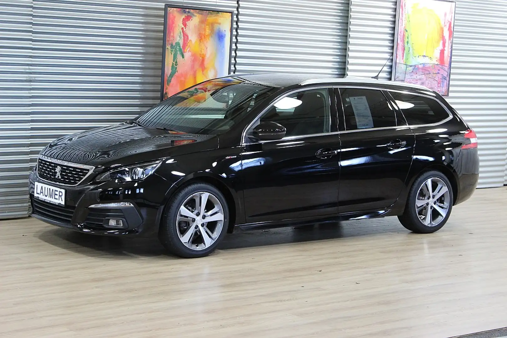 Peugeot 308 SW 1,2 PureTech 130 GT Line S&S Schwarz - 1