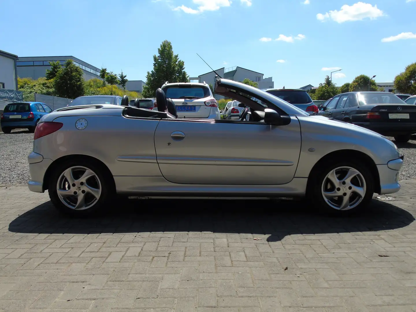 Peugeot 206 CC CABRIO*KLIMA*HU 11-25*ZAHNRIEMEN NEU*ALUFELGEN Szürke - 1