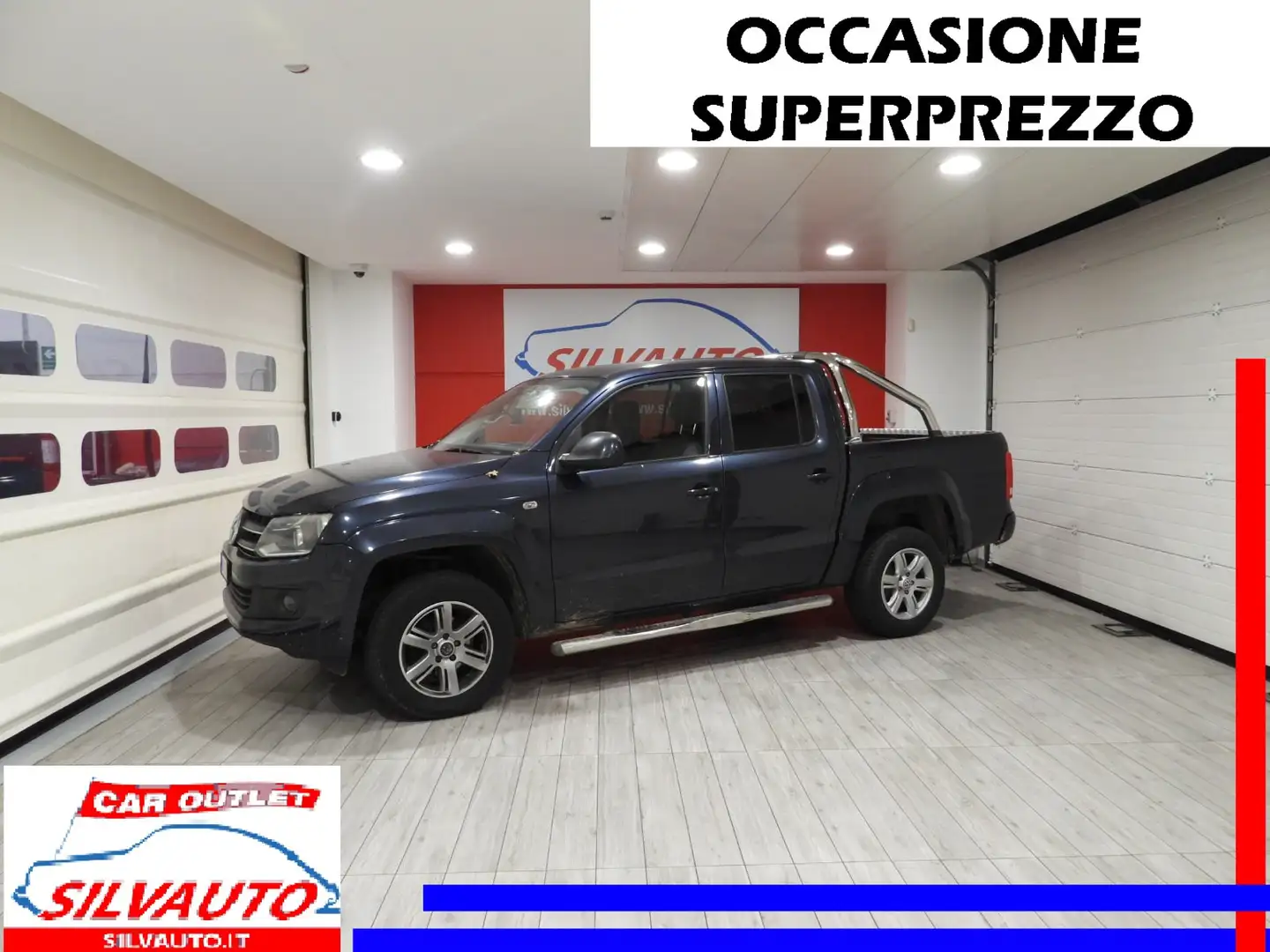 Volkswagen Amarok VOLKSWAGEN AMAROK DC 2.0 BITDI 4MOTION 163CV Grijs - 1