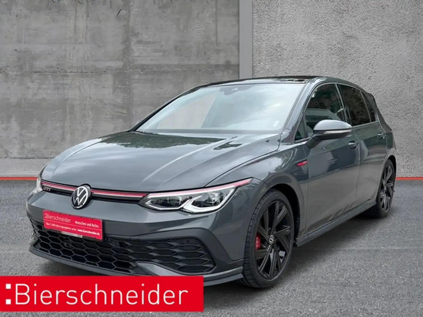 Volkswagen Golf GTI 8 2.0 TSI DSG Clubsport IQ.LIGHT PANO ACC NAVI PDC Gris - 1