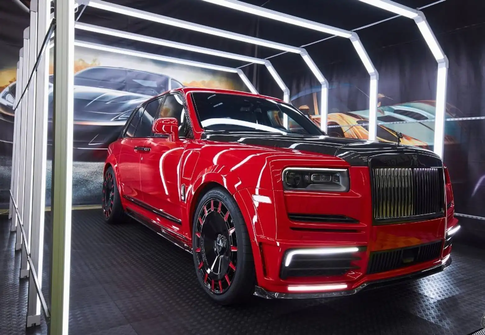 Rolls-Royce Cullinan cullinan MANSORY*RED*24INCH*1 OF 1 Piros - 1