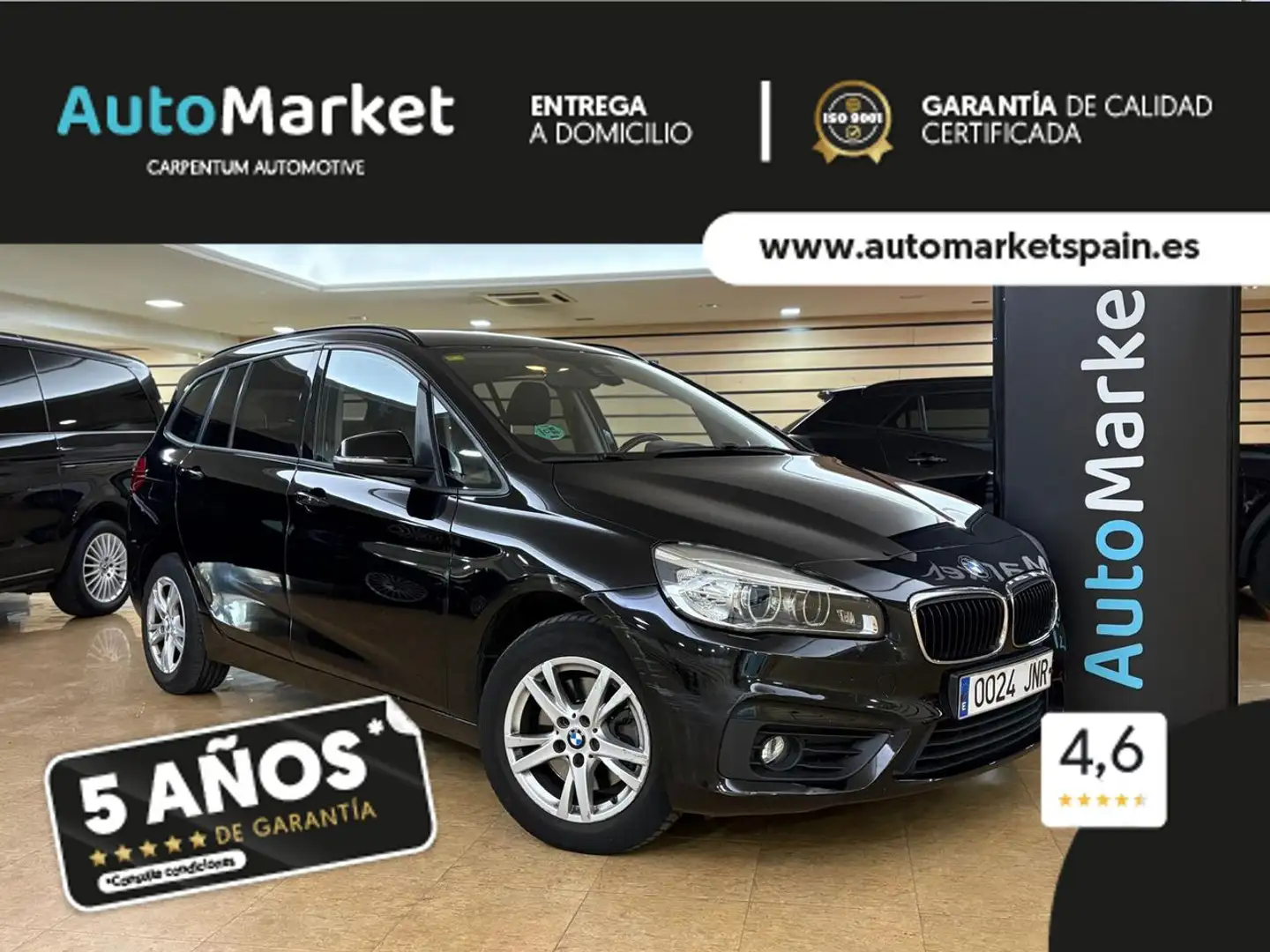 BMW 218 218dA Active Tourer Negro - 1