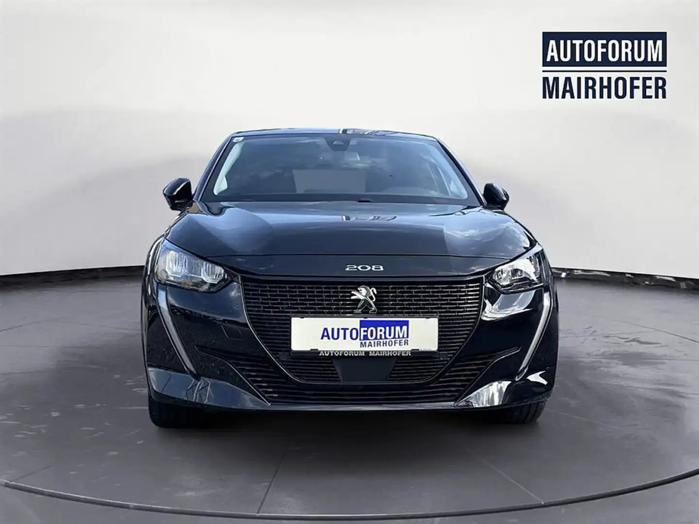 Peugeot 208 (e-) Allure Schwarz - 2