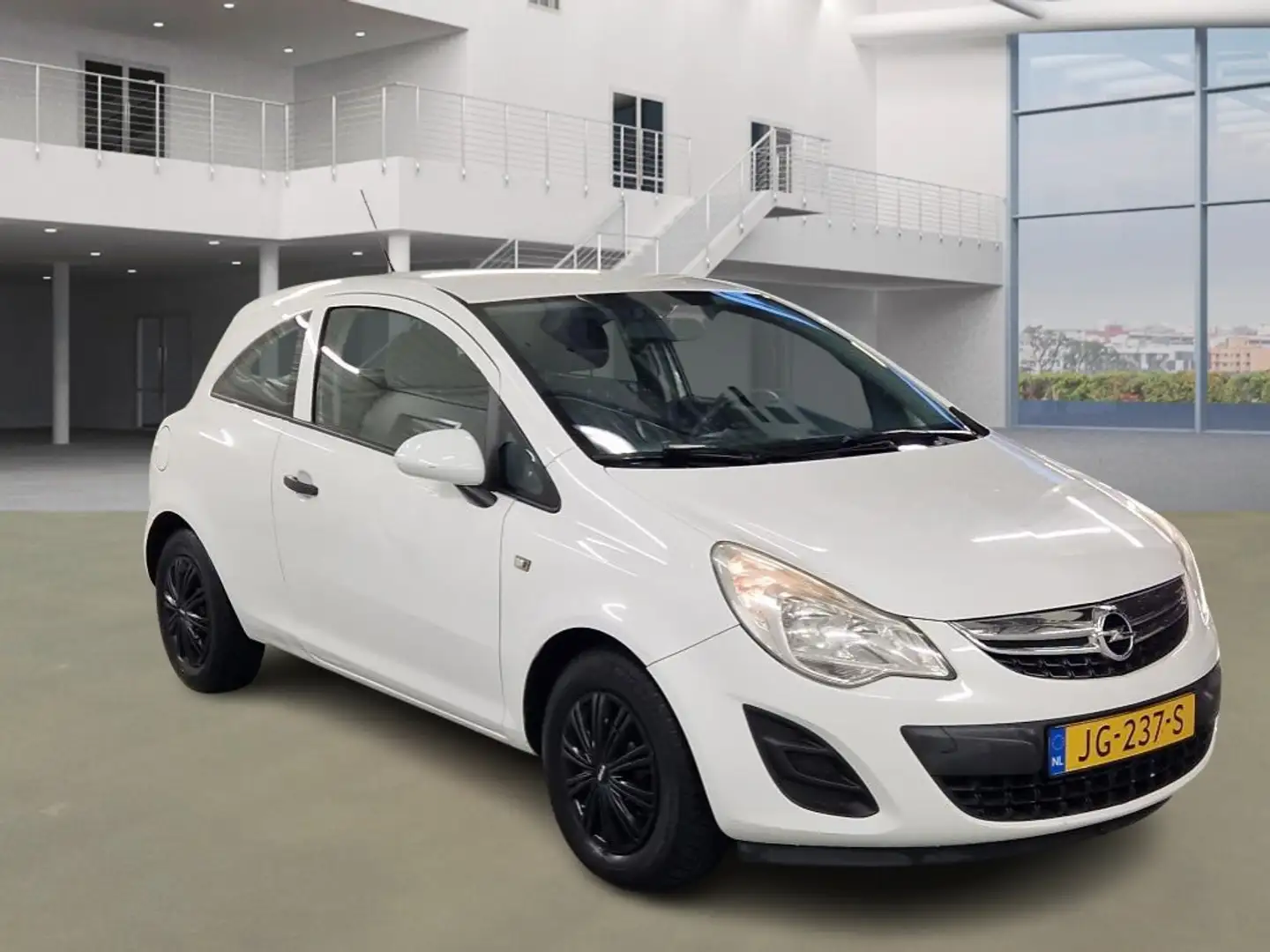 Opel Corsa 1.2 EcoFlex Selection/ VELGEN/ SCHERM Wit - 2