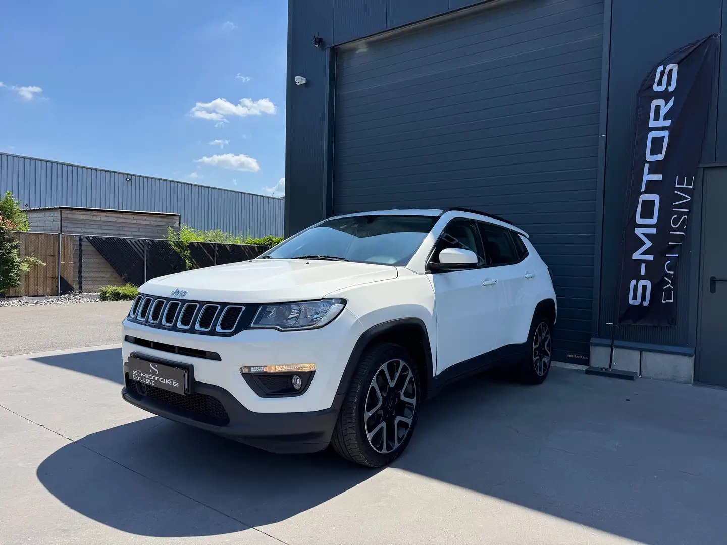 Jeep Compass Compass 1.6 LEDER/NAVI/CAMERA/PDC/CARPASS Blanc - 1