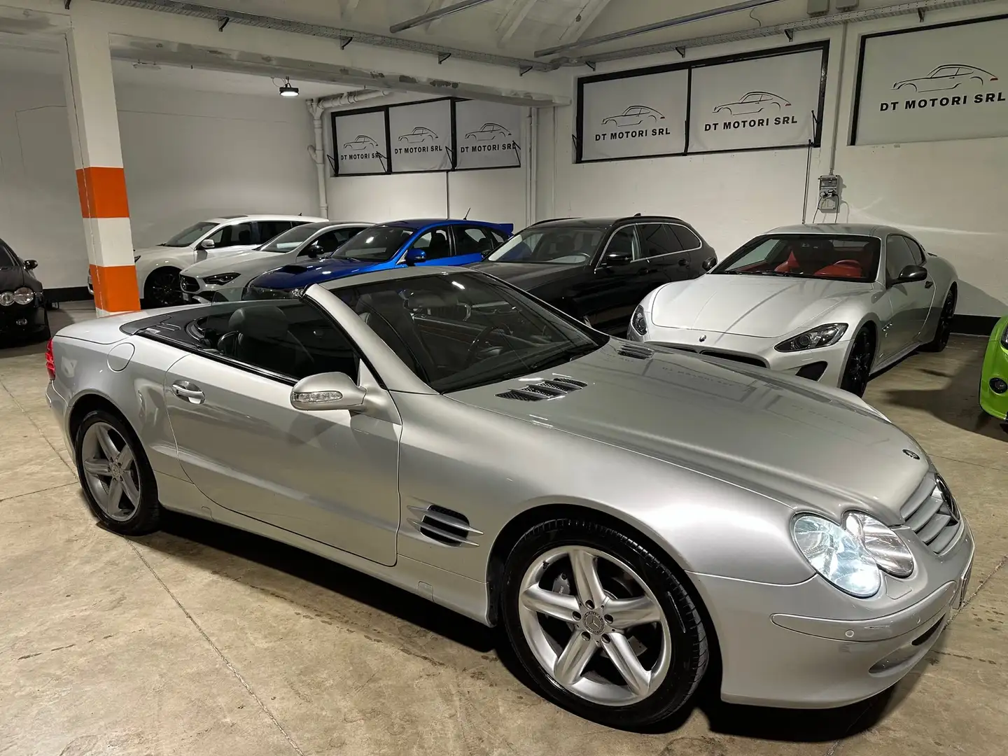 Mercedes-Benz SL 500 V8 -PRIMA VERNICE-GARANZIA FULL Silber - 1