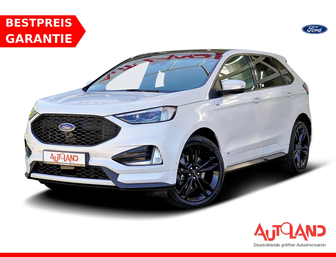 Ford Edge 2.0 EcoBlue ST-Line 4x4 LED Panorama Memory Blanc - 1