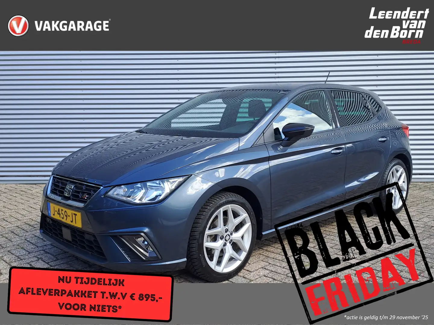 SEAT Ibiza 1.0 TSI FR Business Intense | Automaat | FR | LM V Grijs - 1