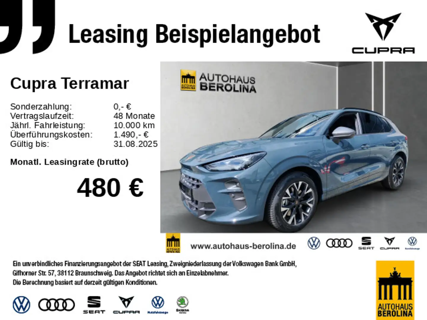 CUPRA Terramar 1.5 e-Hybrid DSG *ACC*HuD*NAV*R-CAM* Azul - 1