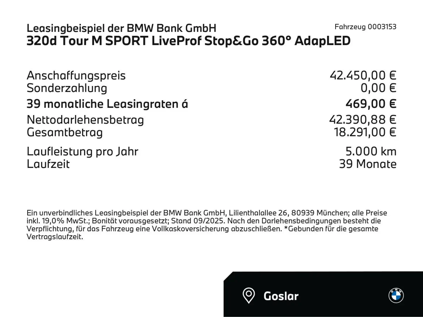 BMW 320 d Tour M SPORT LiveProf Stop&Go 360° AdapLED Gris - 2