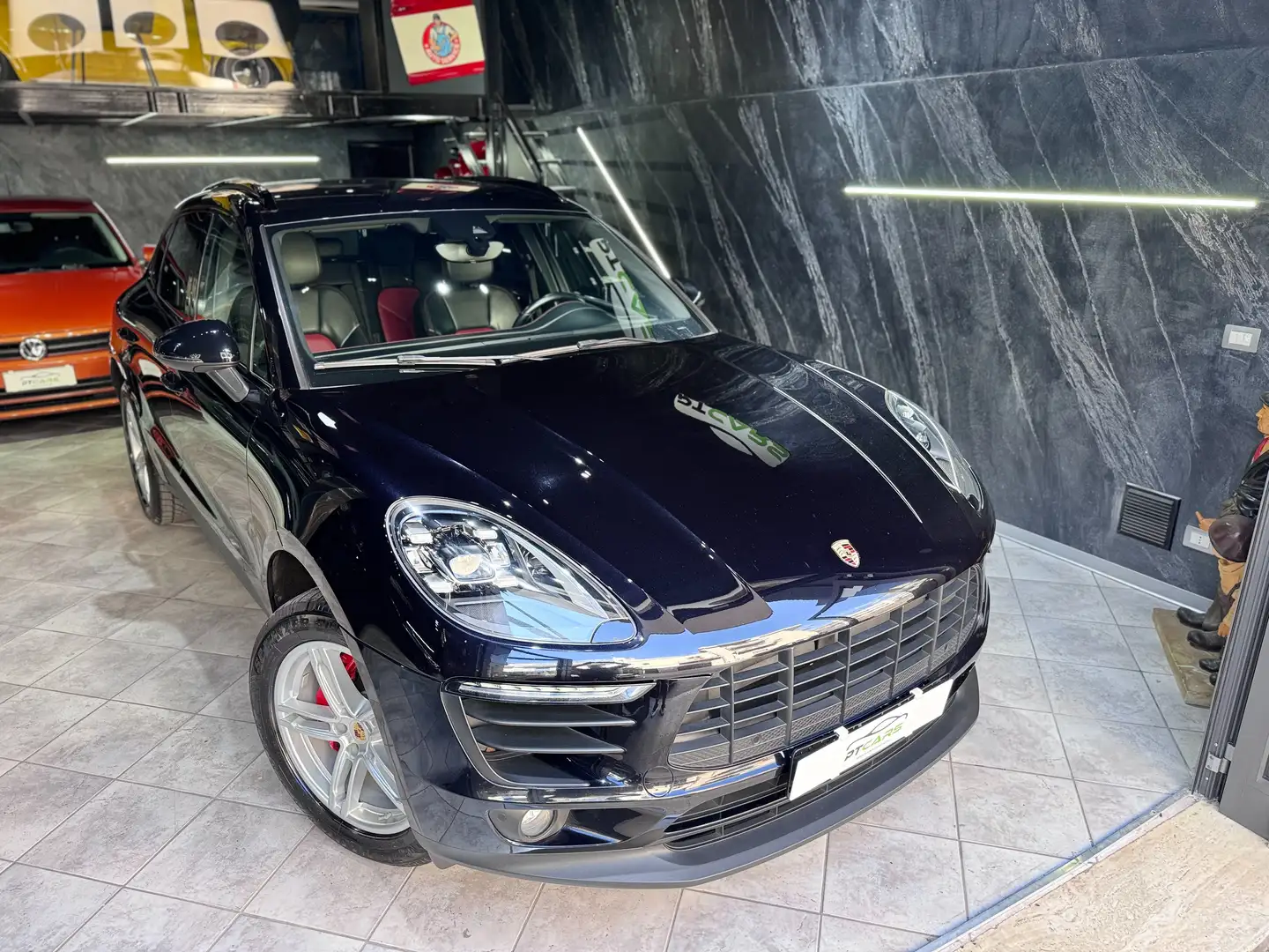 Porsche Macan 3.0d S 250cv pdk my16 Led*Pelle*Navi Nero - 2