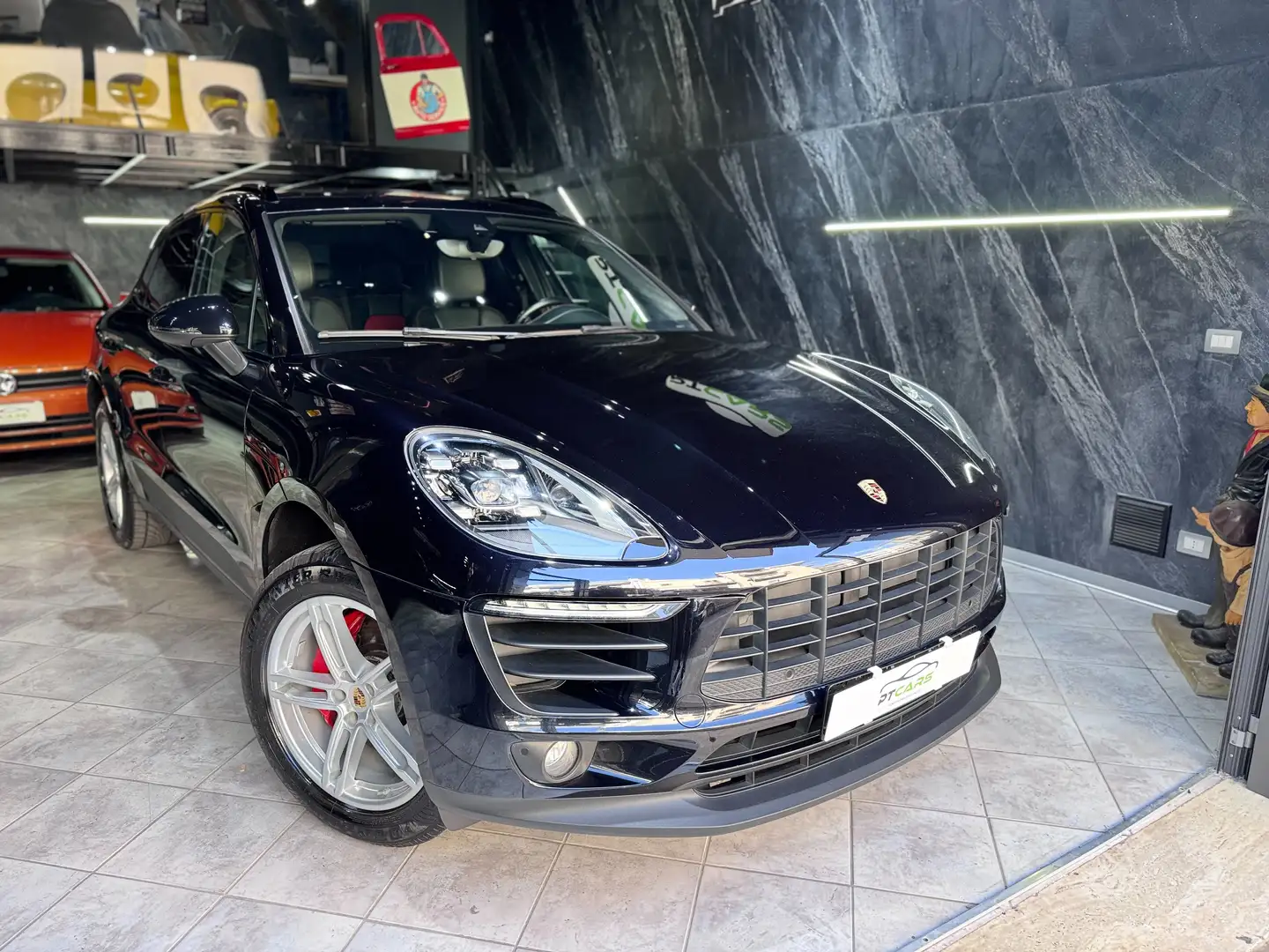 Porsche Macan 3.0d S 250cv pdk my16 Led*Pelle*Navi Nero - 1
