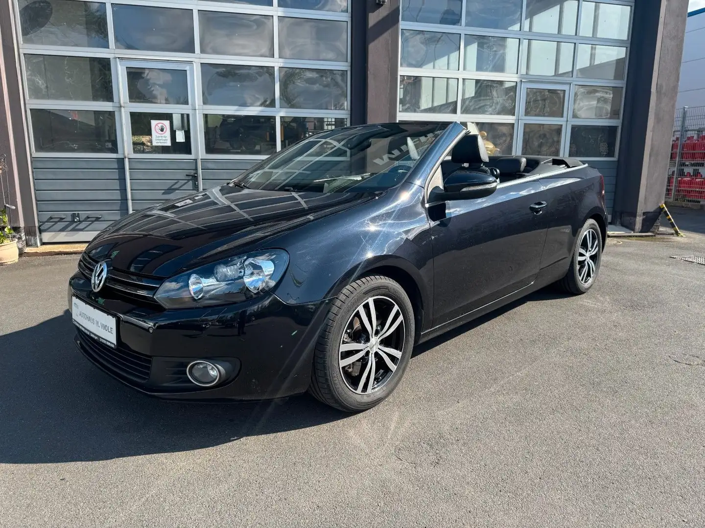 Volkswagen Golf VI Cabriolet 1.4 TSi*Steuerkette neu* Noir - 1