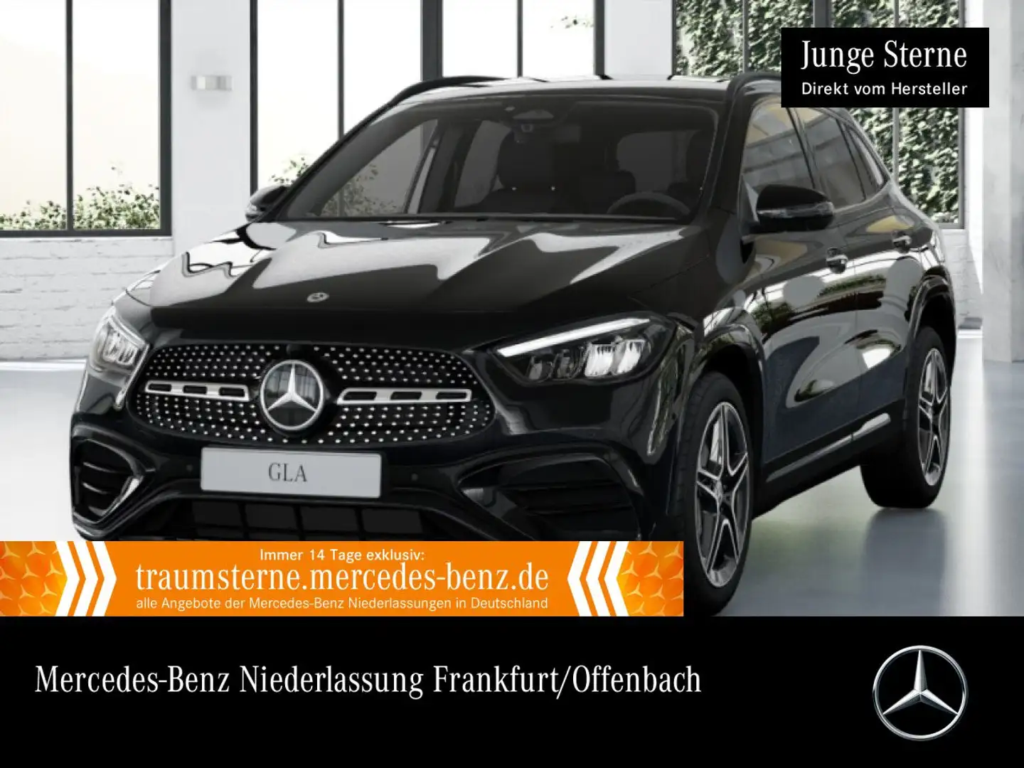 Mercedes-Benz GLA 250 e AMG+NIGHT+360°+LED+BURMESTER+19"+TOTW Schwarz - 1