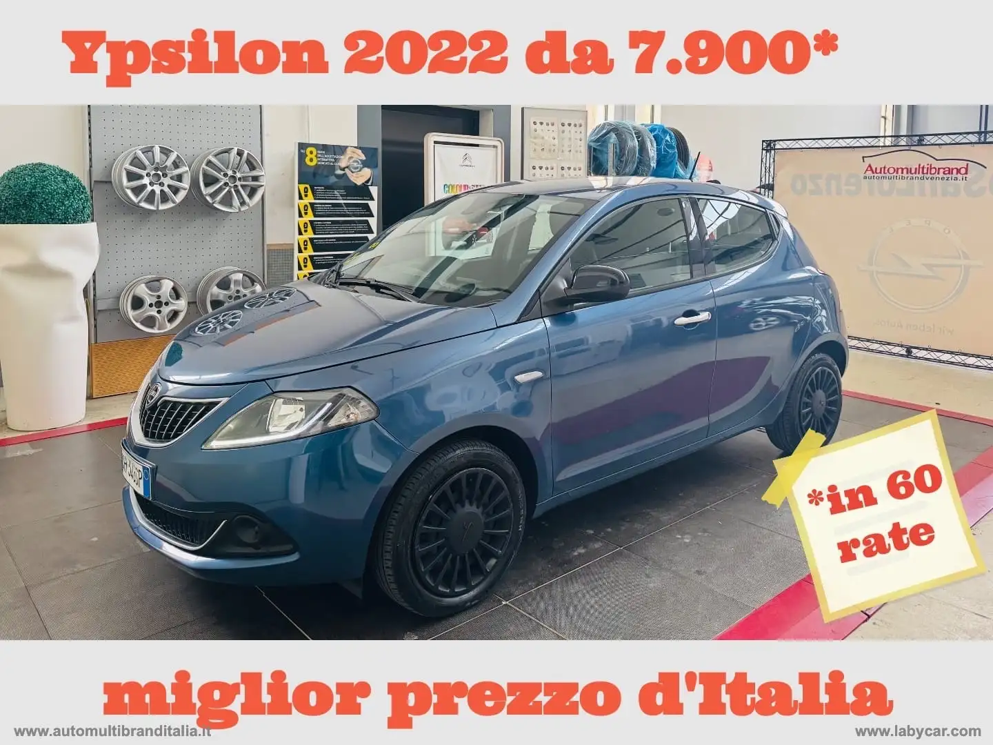 Lancia Ypsilon 1.0 HYBRID SILVER 5pS&S Hyb. Eco Silv. Gris - 1