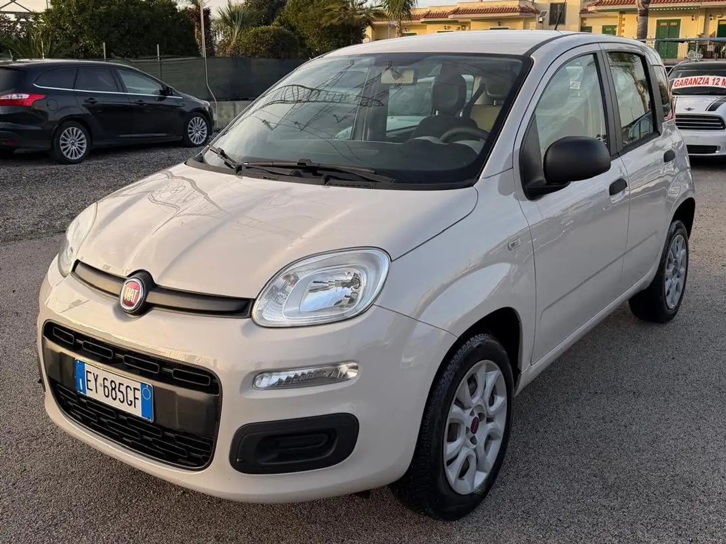 Fiat Panda Panda 0.9 t.air t. natural power Lounge 80cv E6 Beige - 2