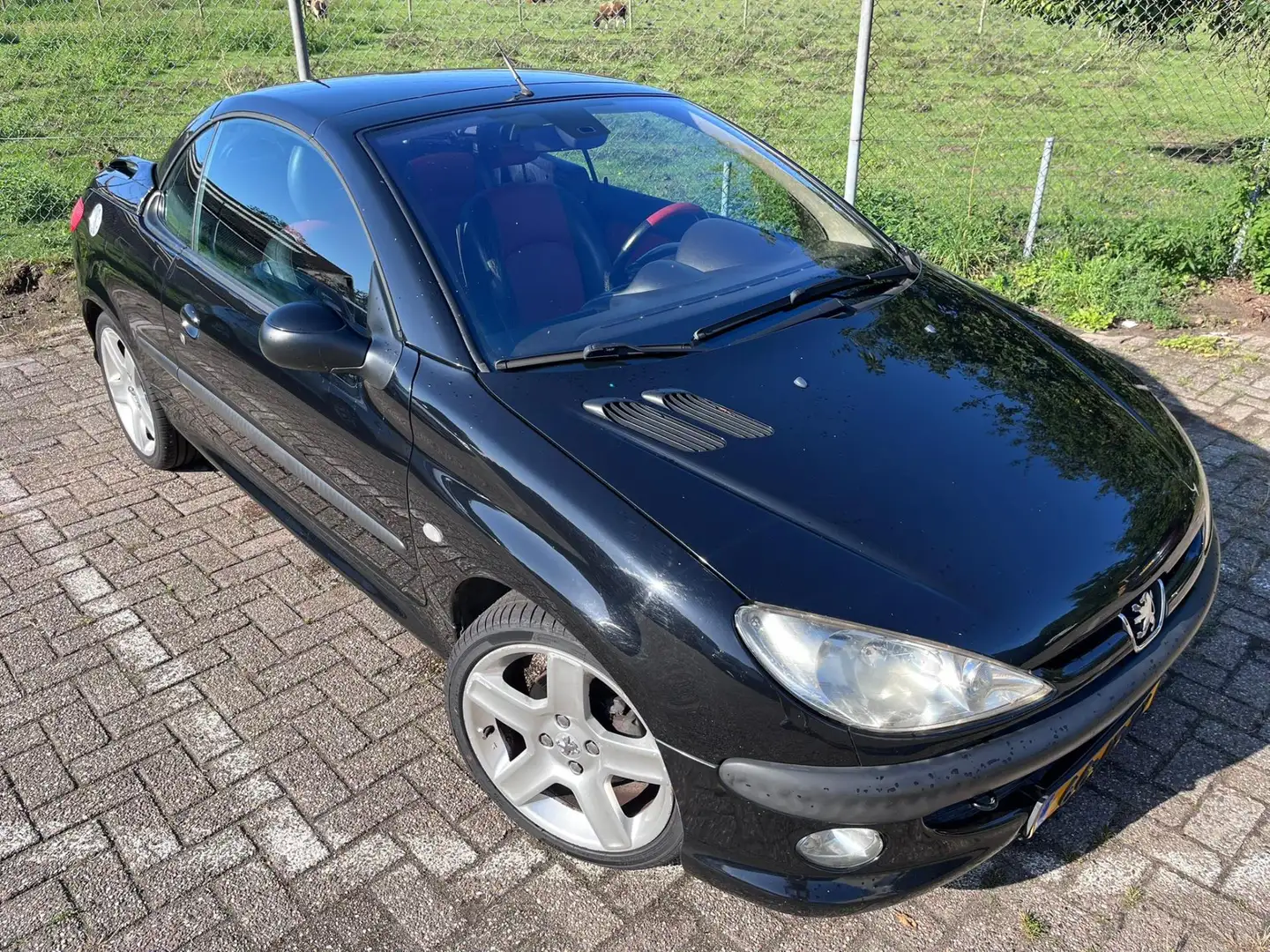 Peugeot 206 CC 2.0-16V Cabriolet Leder Schwarz - 2