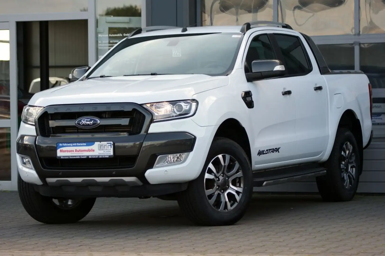 Ford Ranger Autm. Wildtrak Blanc - 1