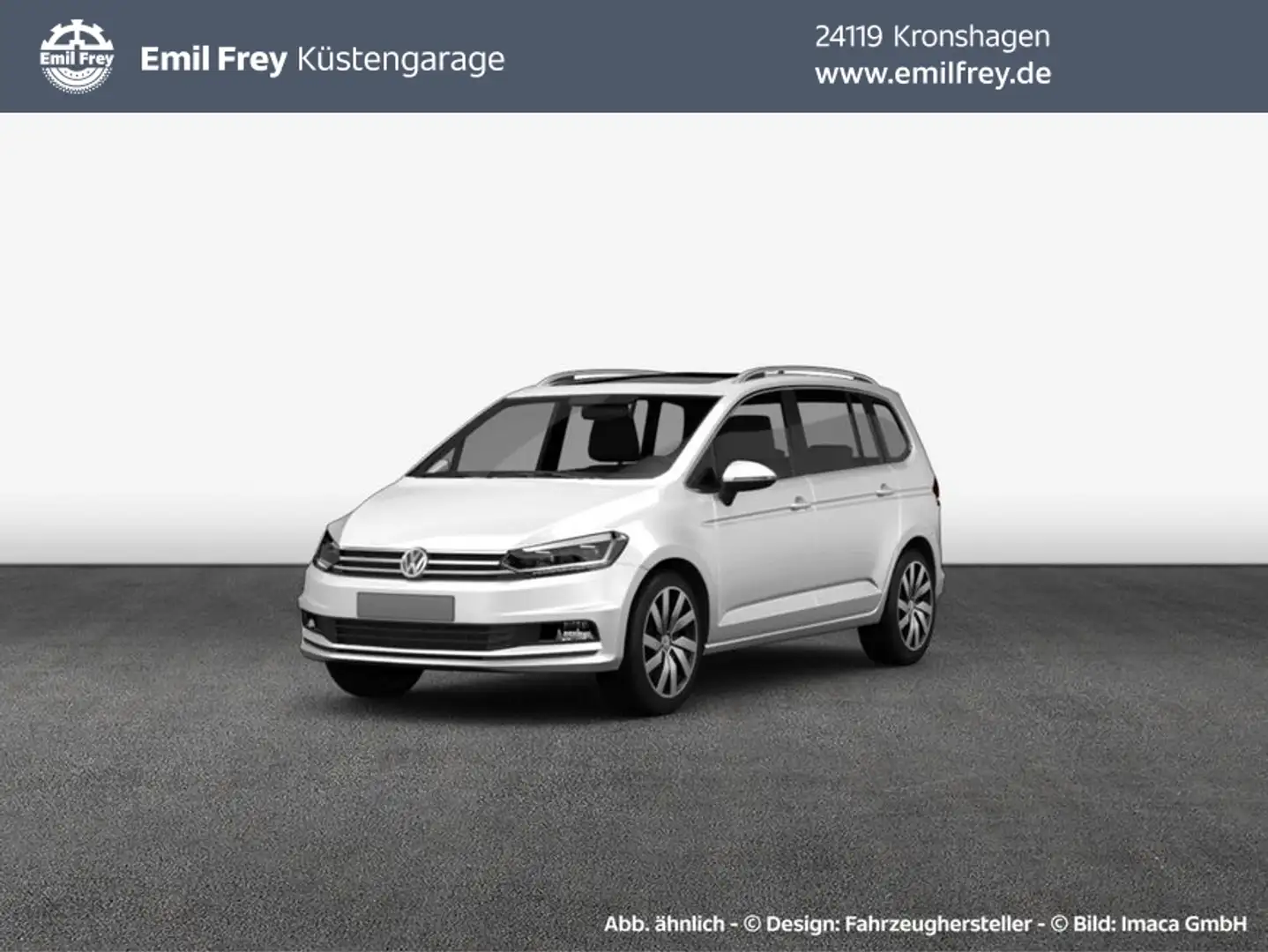 Volkswagen Touran ERGY 2,0 l TDI SCR 110 kW (150 PS) 7-Ga Blanc - 1